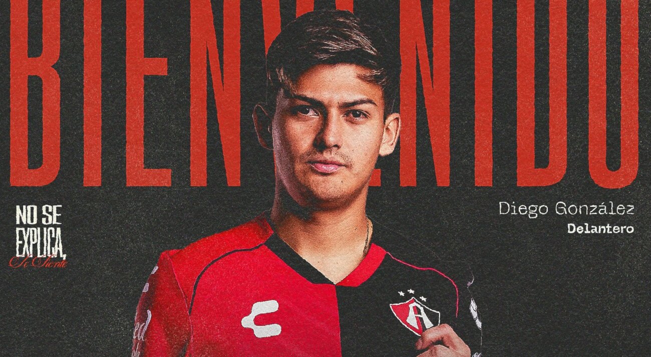 ¡Diego González presentado oficialmente en el Atlas de México!