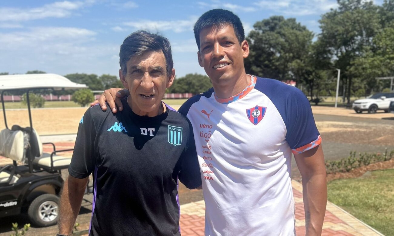 ¡Un reencuentro muy azulgrana entre Julio Dos Santos y Gustavo Costas!