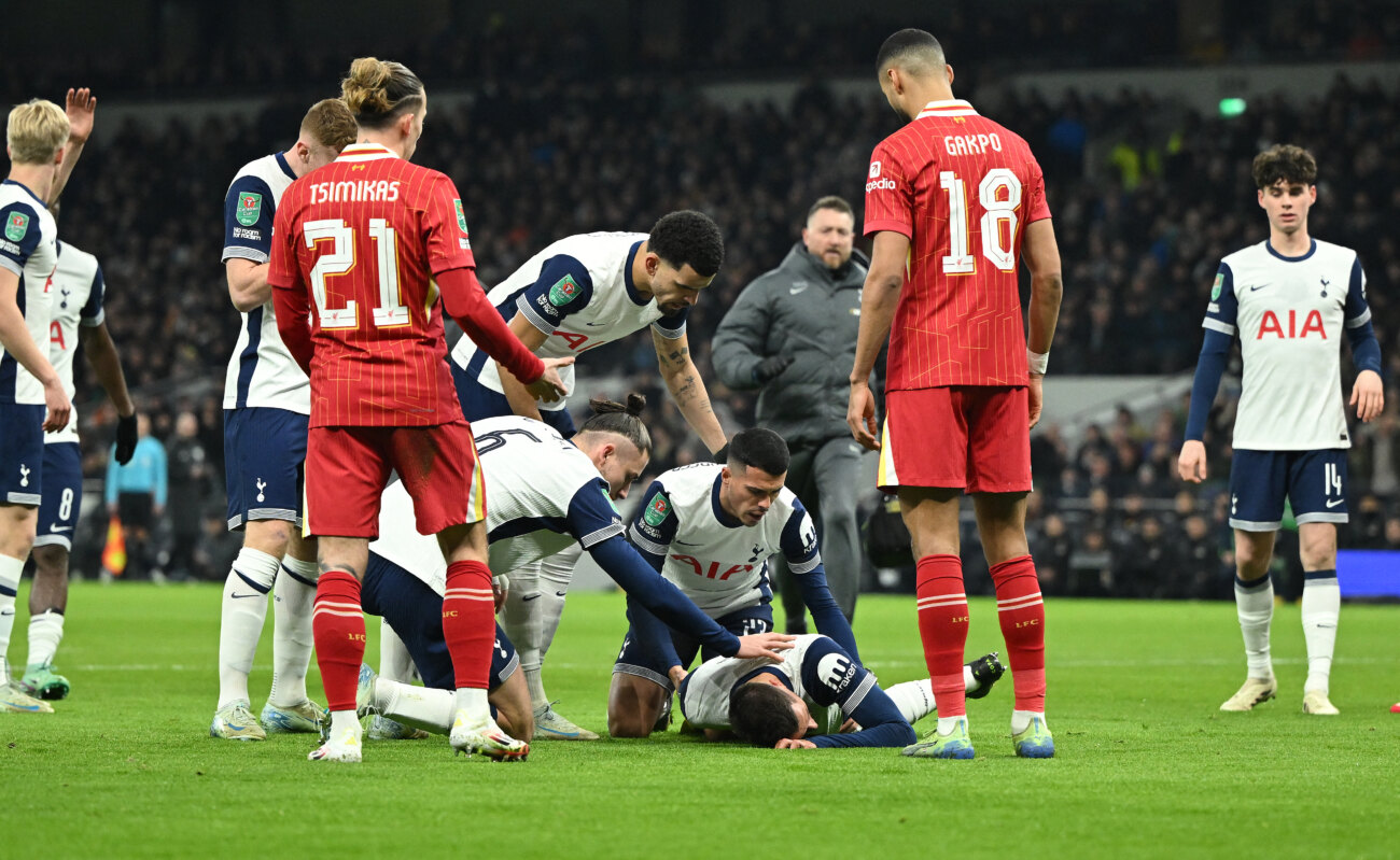 DT del Tottenham actualiza situación de Rodrigo Bentancur tras su conmoción