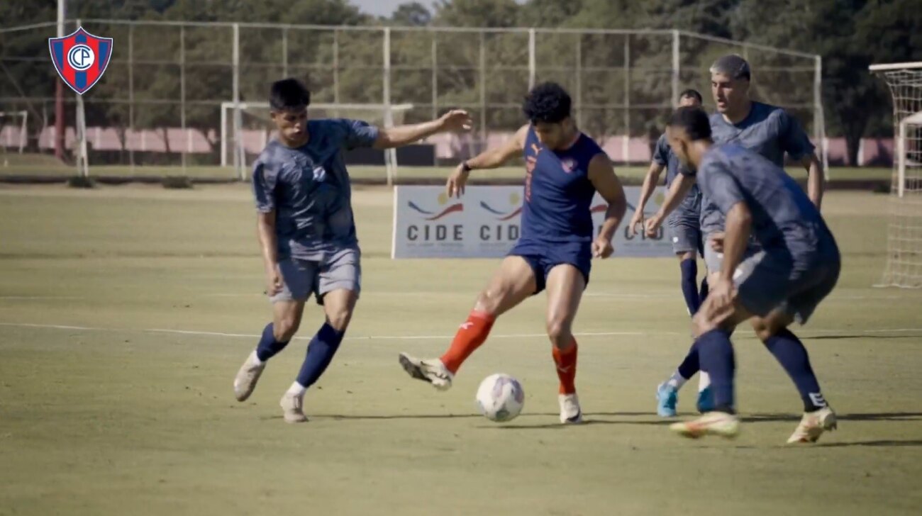 Cerro Porteño mostró escenas del amistoso ante Ameliano