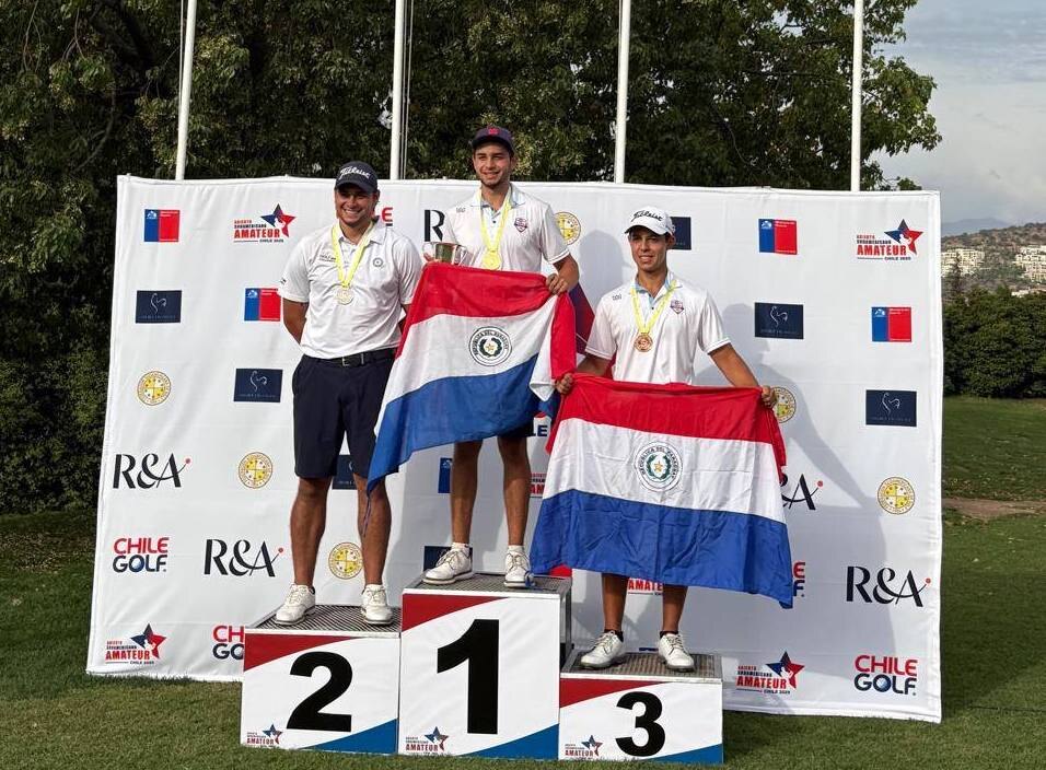 ¡Paraguayo conquista el Sudamericano de golf!