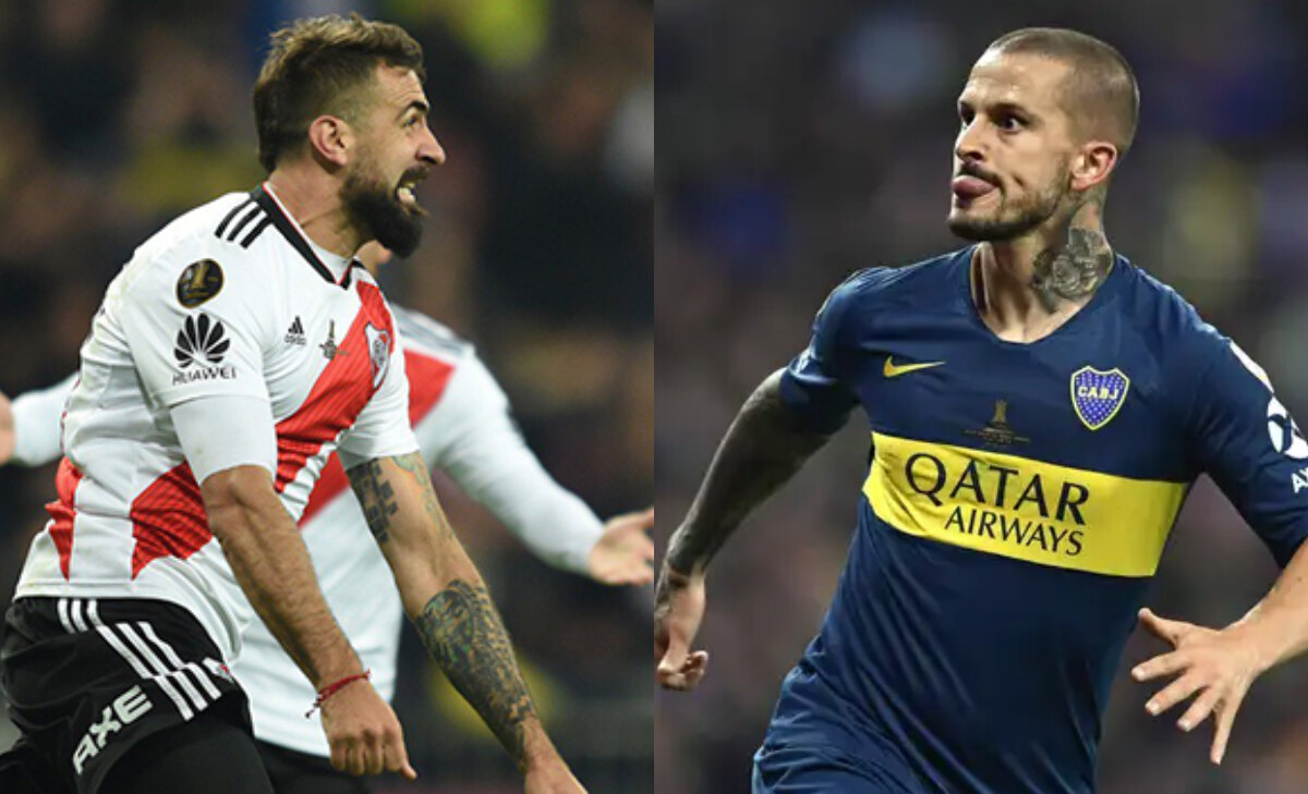 ¡Así "rompió el hielo" Lucas Pratto con Darío Benedetto!