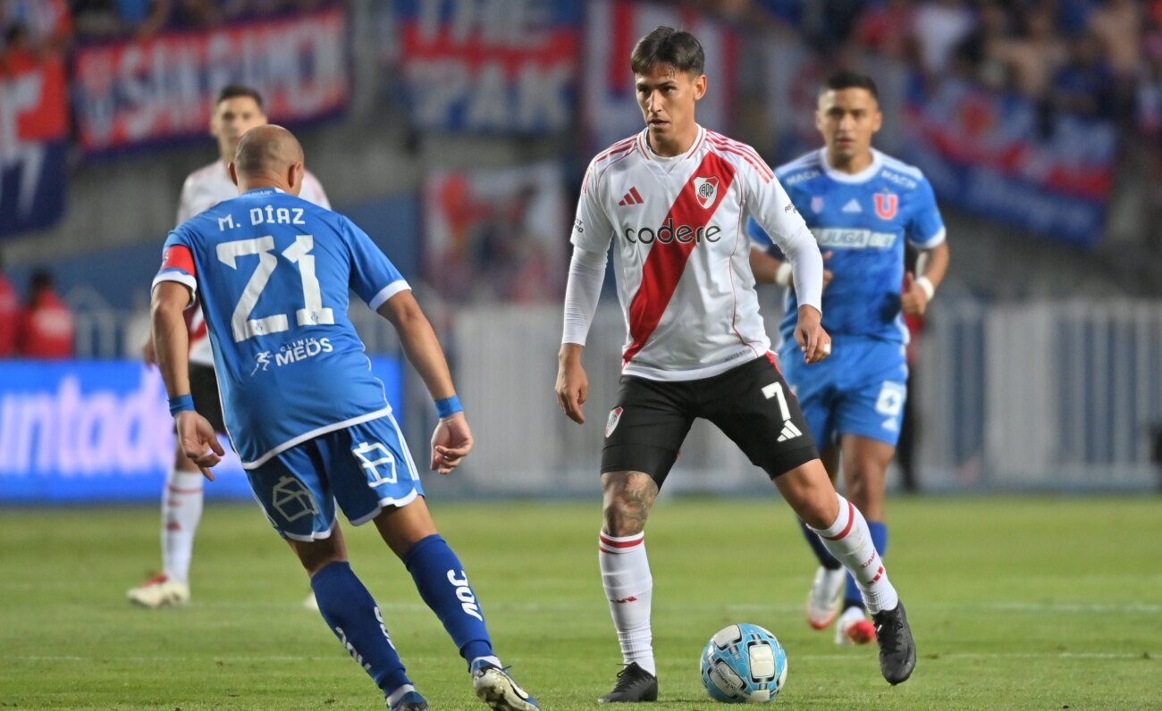 Matías Rojas debutó en River y dejó buenas sensaciones