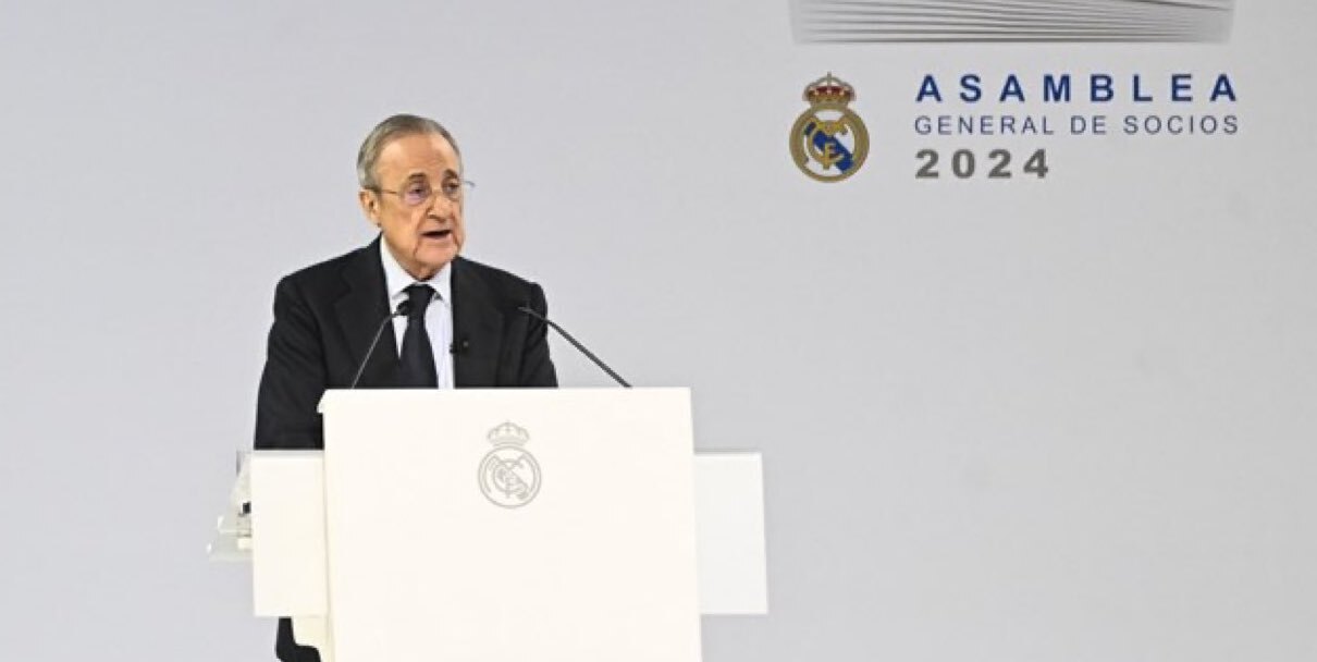 Florentino Pérez es reelegido presidente del Real Madrid