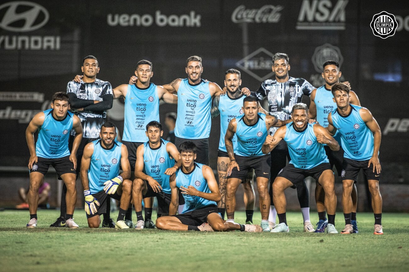 ¡Los concentrados de Olimpia para la Supercopa Paraguay!