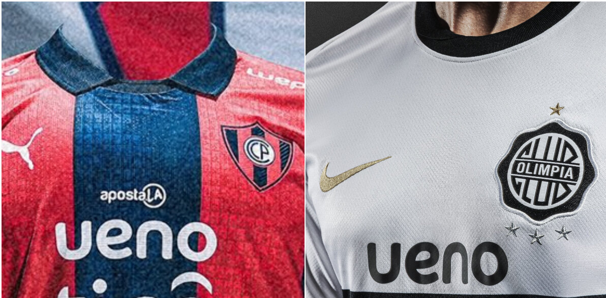 ¿Qué camiseta cuesta más entre Cerro y Olimpia?