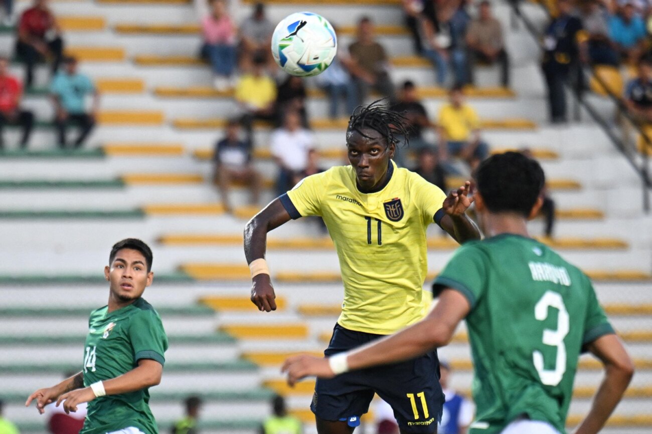 Ecuador debuta con triunfo ante Bolivia en el Sudamericano Sub 20