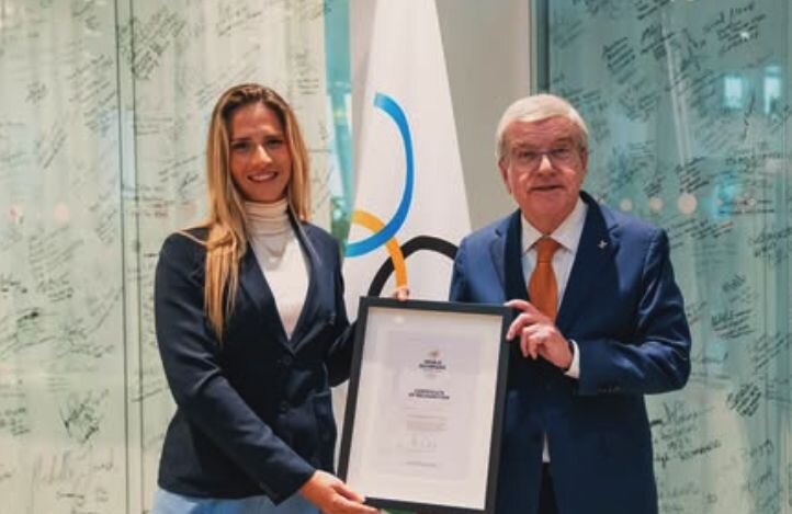 Comité Olímpico Internacional reconoce a la paraguaya Alejandra Alonso 