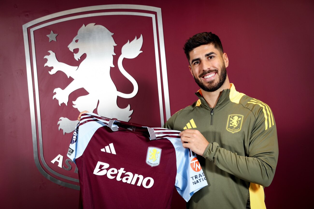 Marco Asensio llega a la Premier League para jugar por el Aston Villa