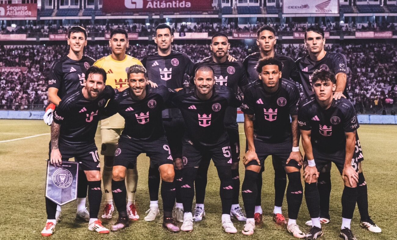 Con Martínez en cancha, el Inter Miami golea a Olimpia en un amistoso