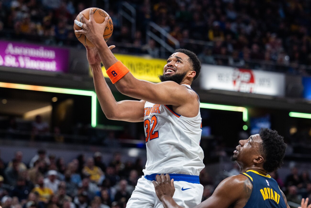 Towns se luce con 40 puntos en triunfo de Knicks ante Pacers