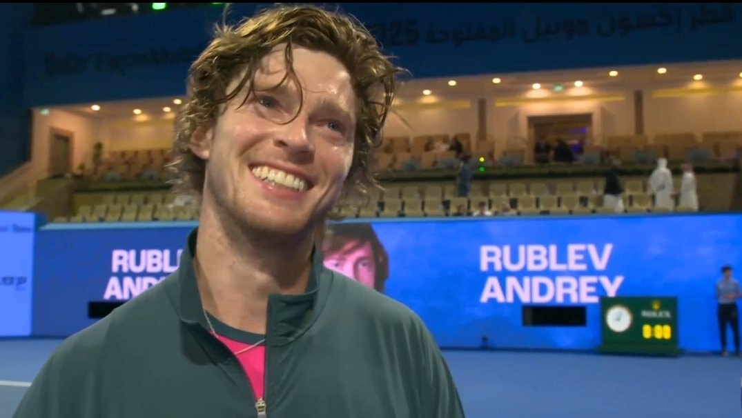 Rublev llega en Doha a su primera final ATP en más de medio año