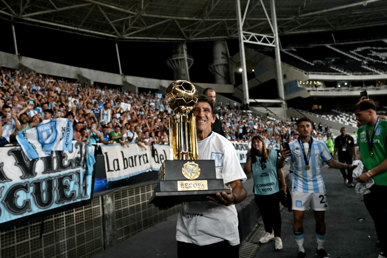 Gustavo Costas conquista la Recopa Sudamericana con Racing de Avellaneda