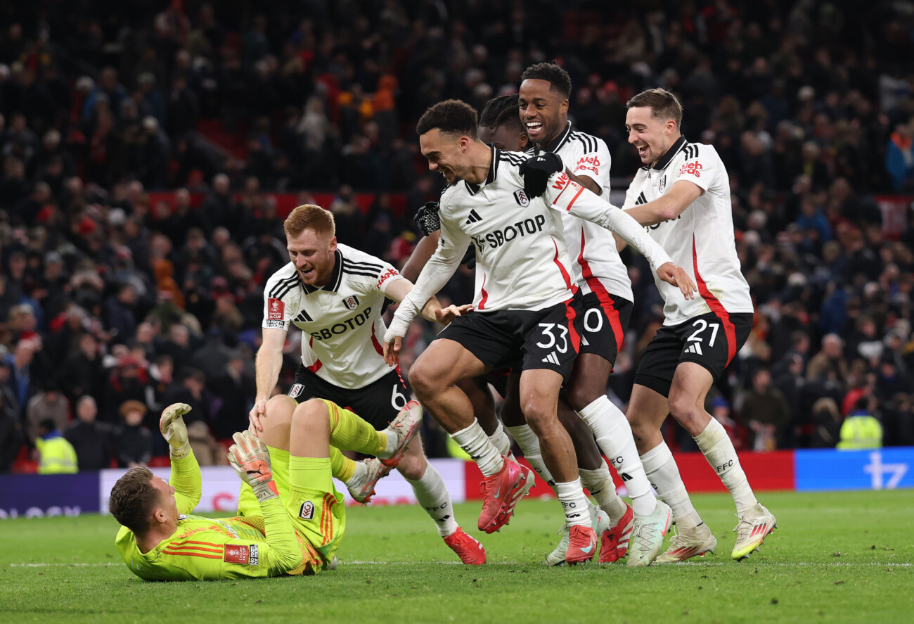 El campeón Manchester United cae por penales ante el Fulham en la FA Cup