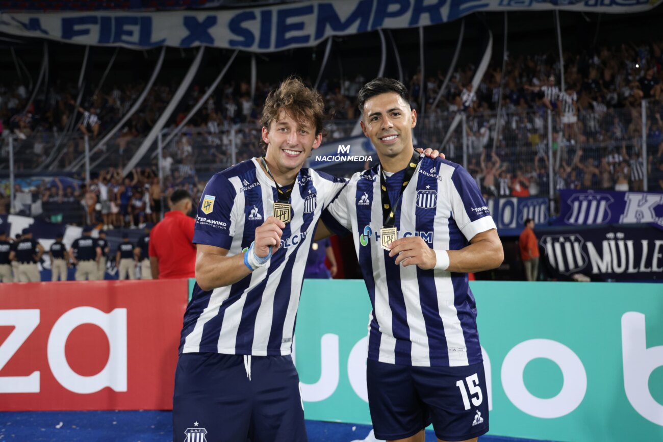 Matías Galarza y Blas Riveros conquistan histórico título con Talleres en Asunción