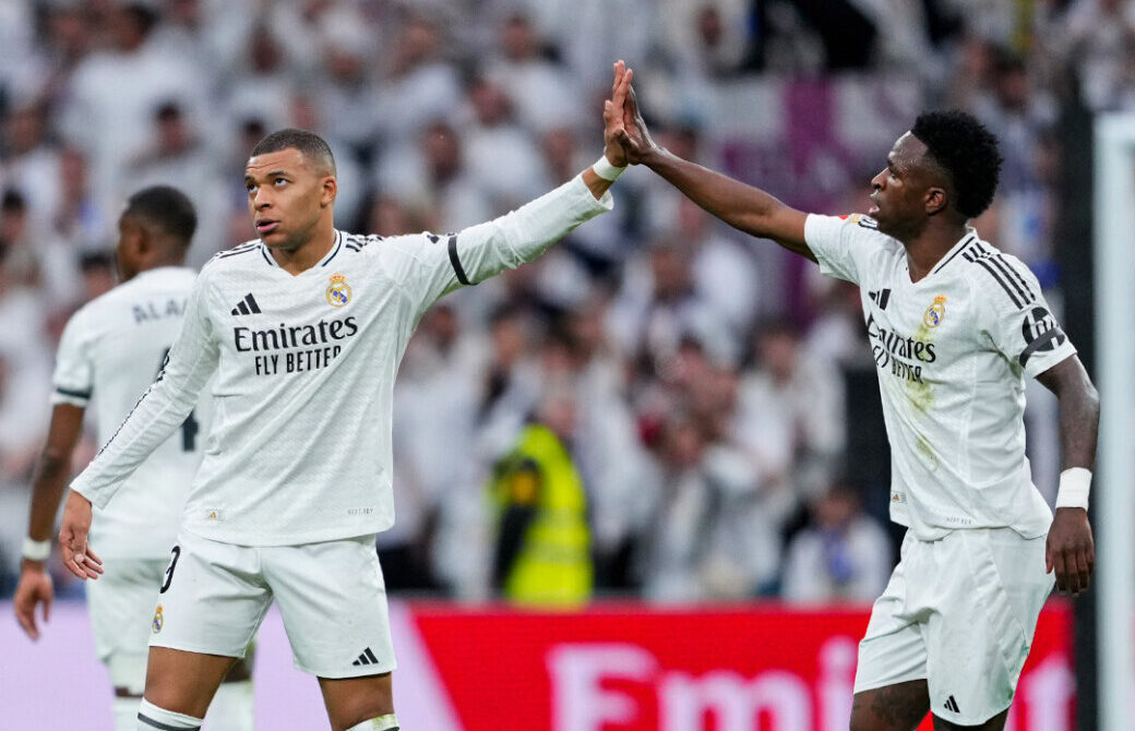 Vinicius y Mbappé guían al Real Madrid en el Bernabéu ante un Rayo valiente