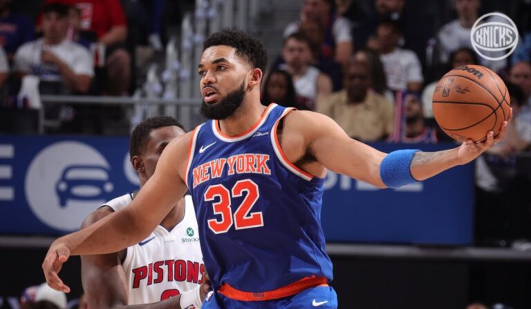 Los Knicks arañan un triunfo en Detroit y retoman control de la serie