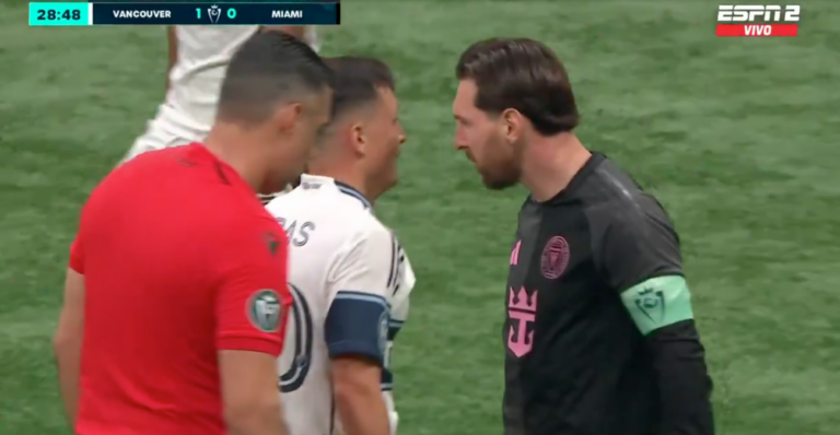 ¡Lo volvió loco al 10! El picante cruce entre Andrés Cubas y Lionel Messi