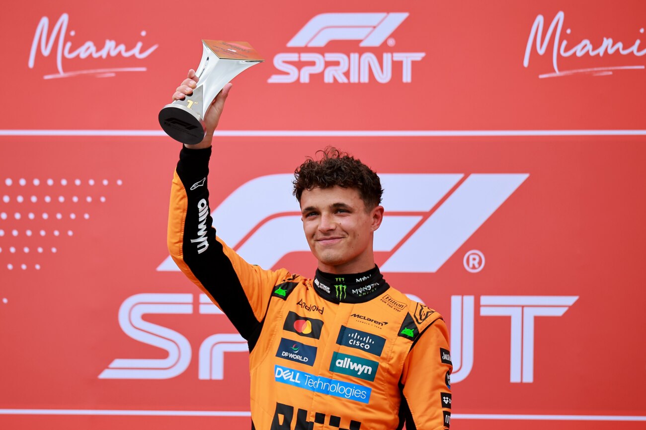 Lando Norris gana un caótico esprint del GP de Miami de Fórmula 1