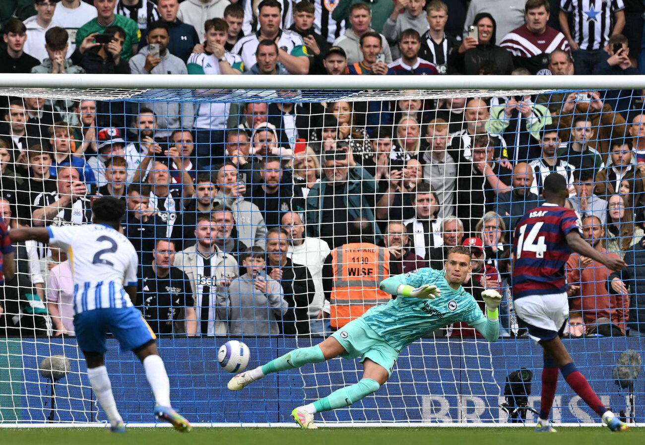 Diego Gómez ingresa en tiempo de adición y Brighton empata ante el Newcastle
