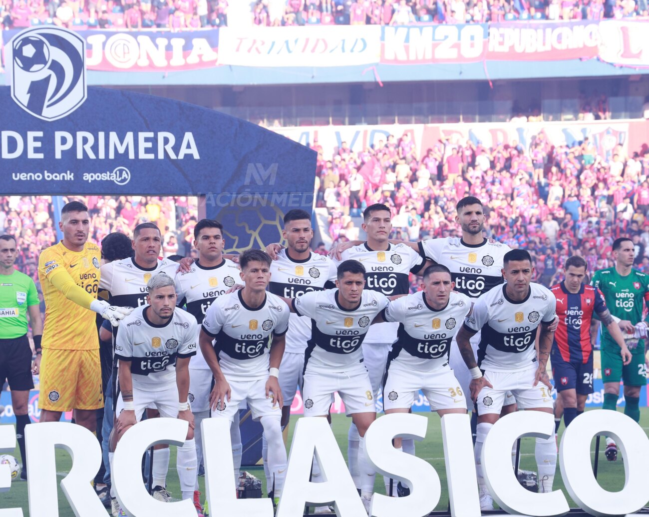 La línea de 3 se va afianzando: El once de Olimpia para enfrentar a Vélez