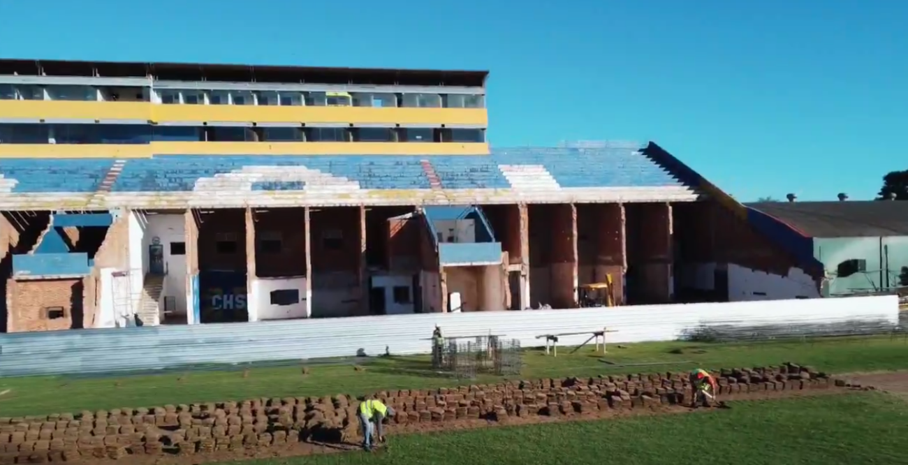 Luqueño muestra los avances "a buen ritmo" de las obras en el Feliciano Cáceres