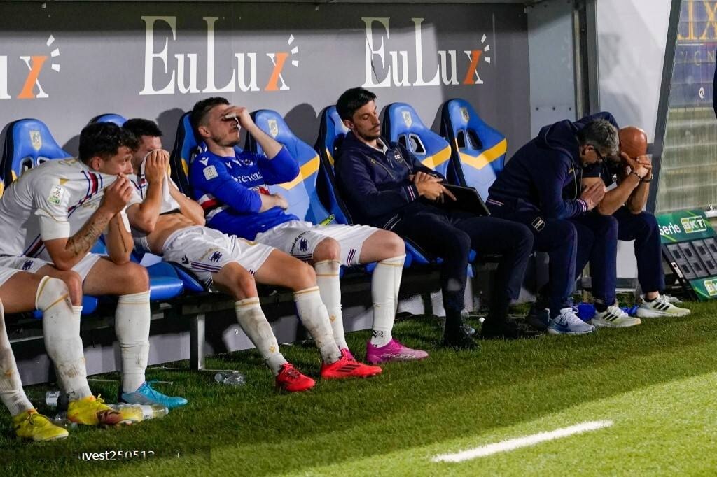 La Sampdoria desciende por primera vez a la tercera división italiana