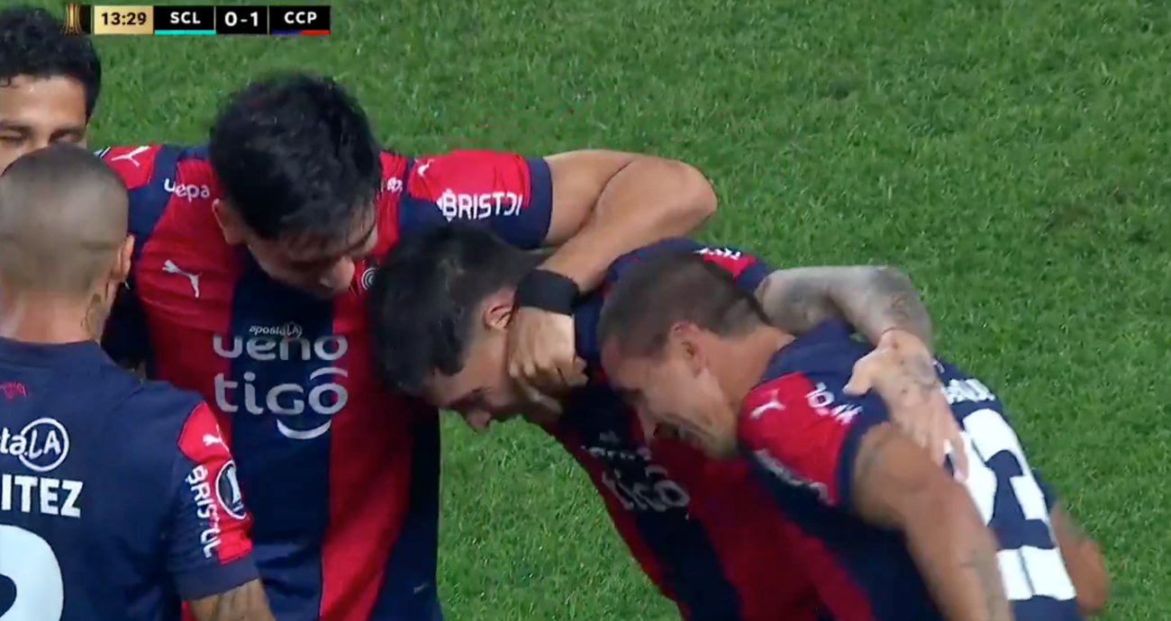El golazo de Iturbe con el que Cerro Porteño rompió el cero en Perú