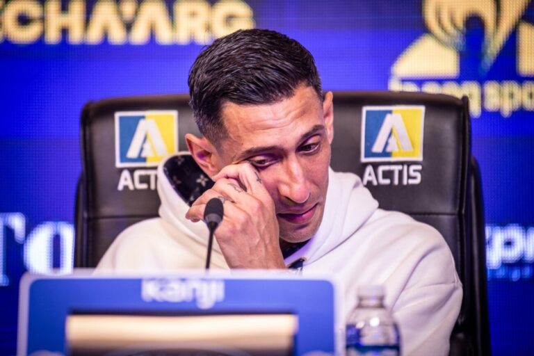 Ángel Di María presentado oficialmente en Central: 