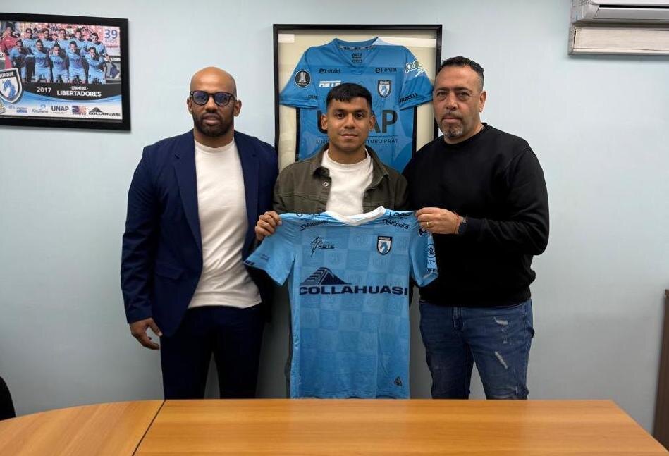 Marcos Gómez es oficializado en su nuevo equipo del fútbol chileno