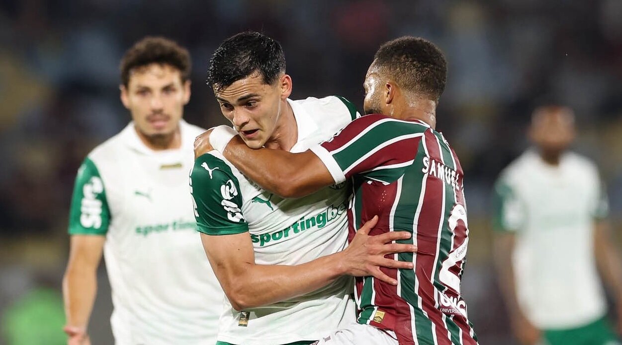 Primera asistencia de Ramón Sosa en el Palmeiras