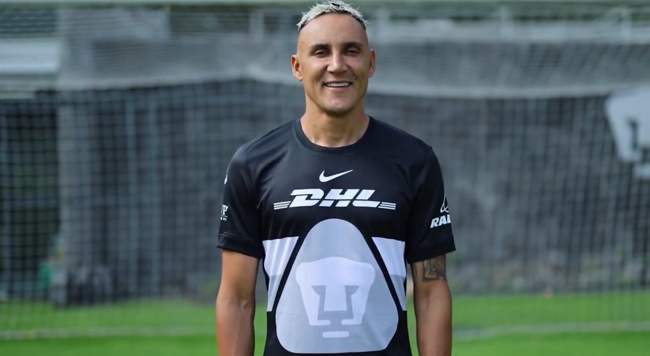 Keylor Navas presentado como histórico refuerzo de los Pumas de México