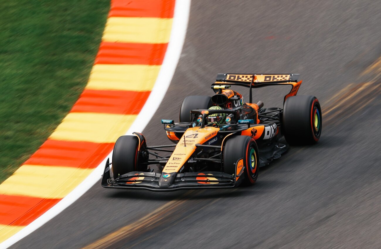 Lando Norris logra la pole position del Gran Premio de Bélgica