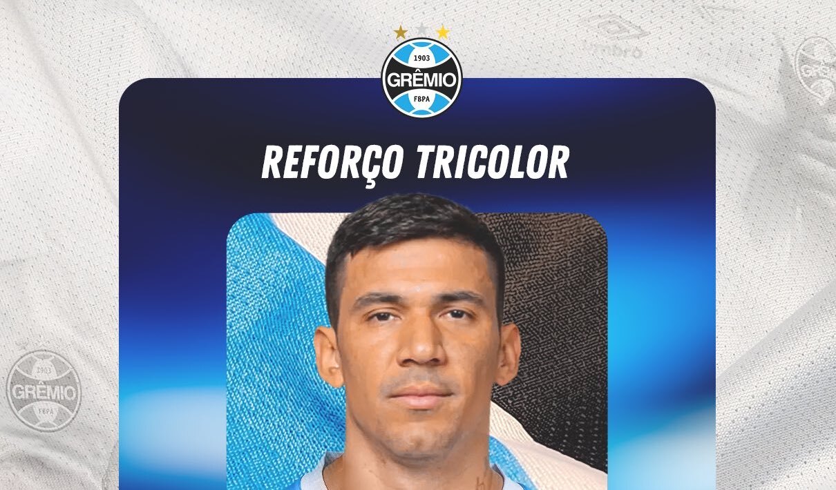 ¡Fabián Balbuena es oficialmente nuevo jugador de Grêmio!
