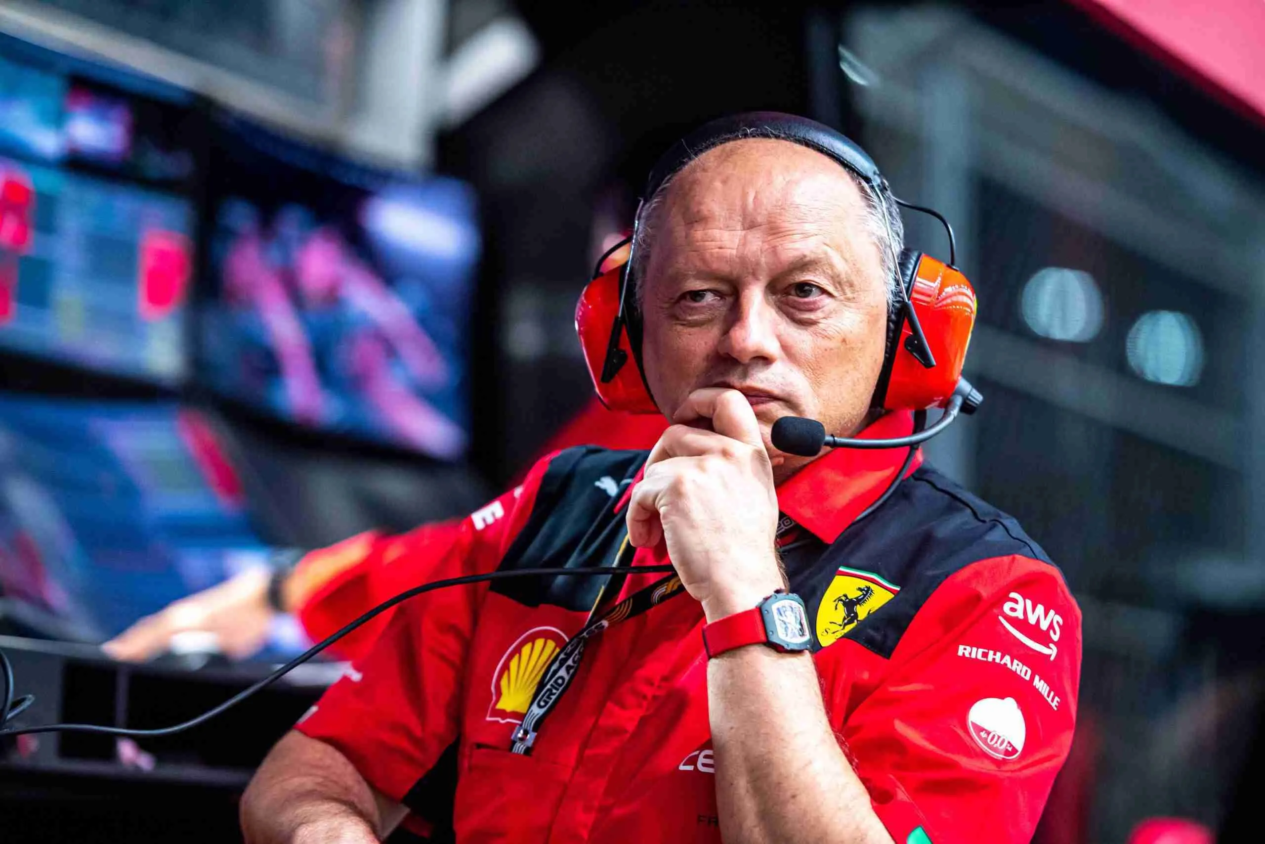 Fréderic Vasseur renueva como patrón de escudería Ferrari en F1