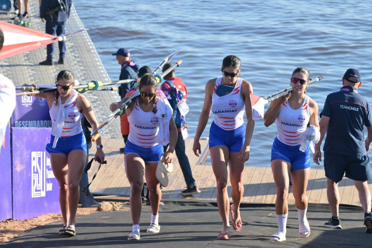 El Remo Femenino le da la séptima medalla al Team Paraguay en ASU 2025