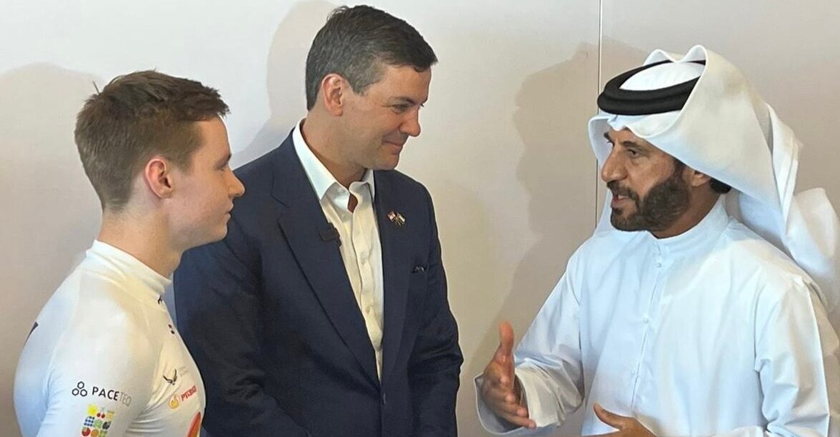 Presidente de la FIA se reúne con Santiago Peña