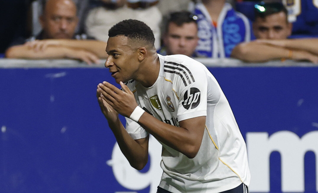 Mbappé guía al Real Madrid en el triunfo ante Oviedo