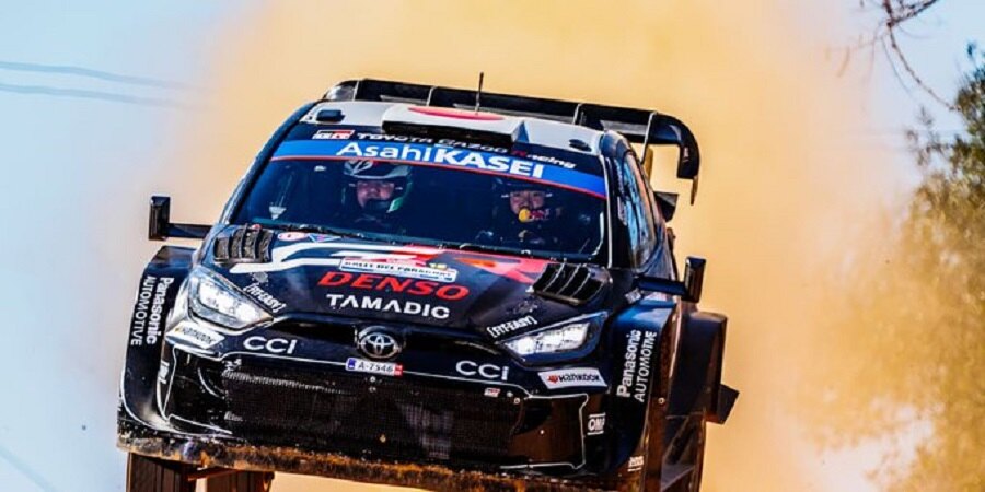 Rally del Paraguay: ¡Katsuta muestra músculo en el Shakedown!