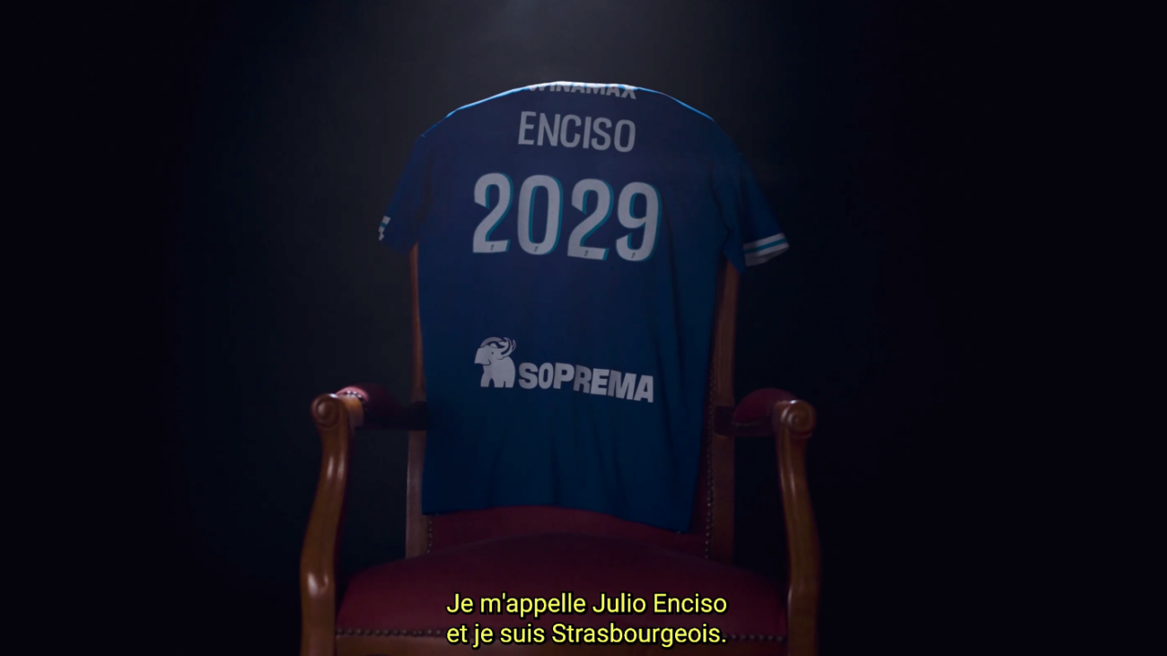 ¡Fin de la novela! Racing de Estrasburgo oficializó a Julio Enciso