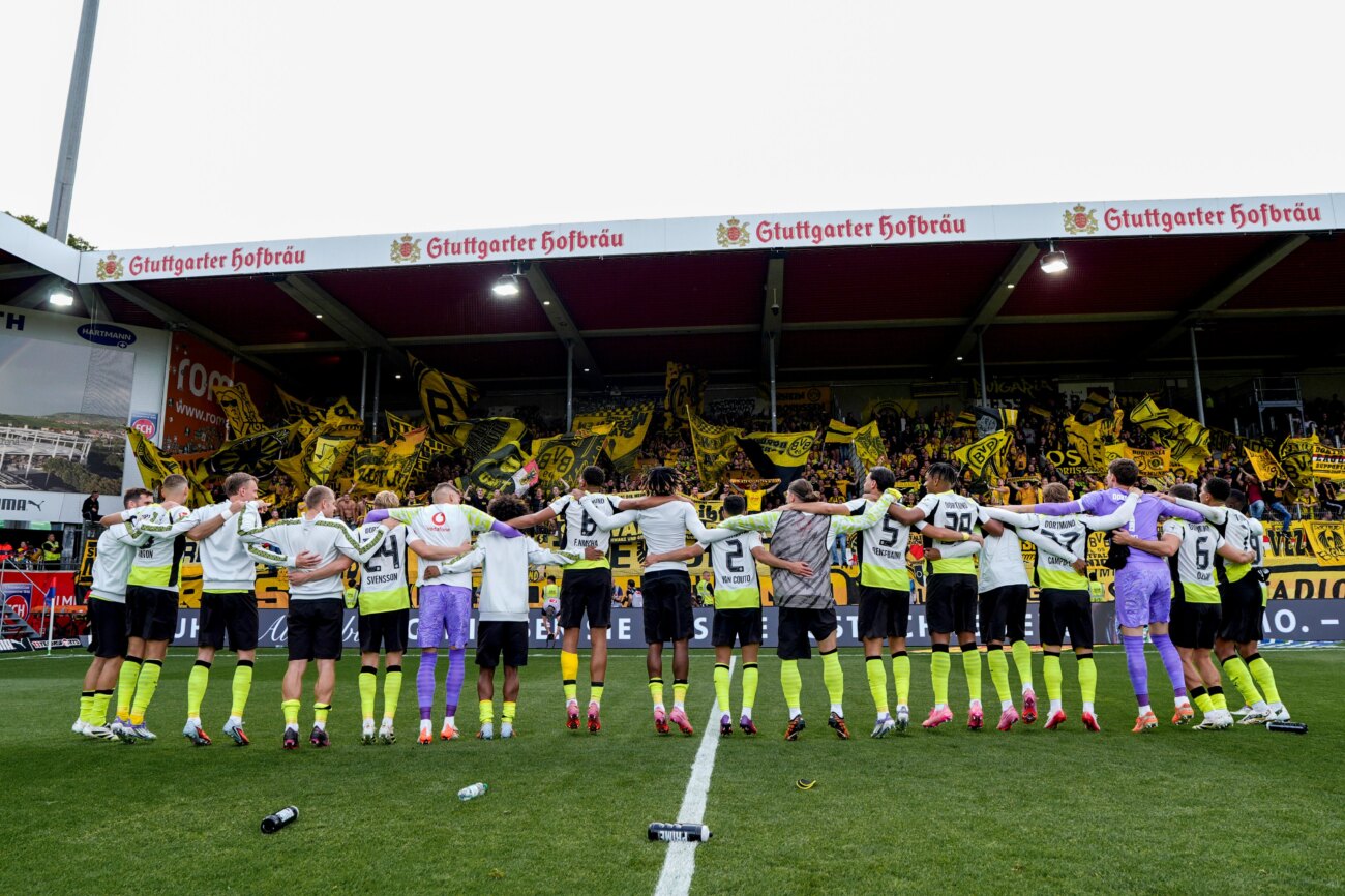 Borussia Dortmund es líder provisional tras ganar en Heidenheim