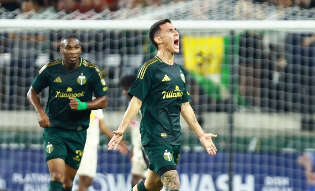 Matías Rojas anota su primer gol en la victoria de Portland Timbers