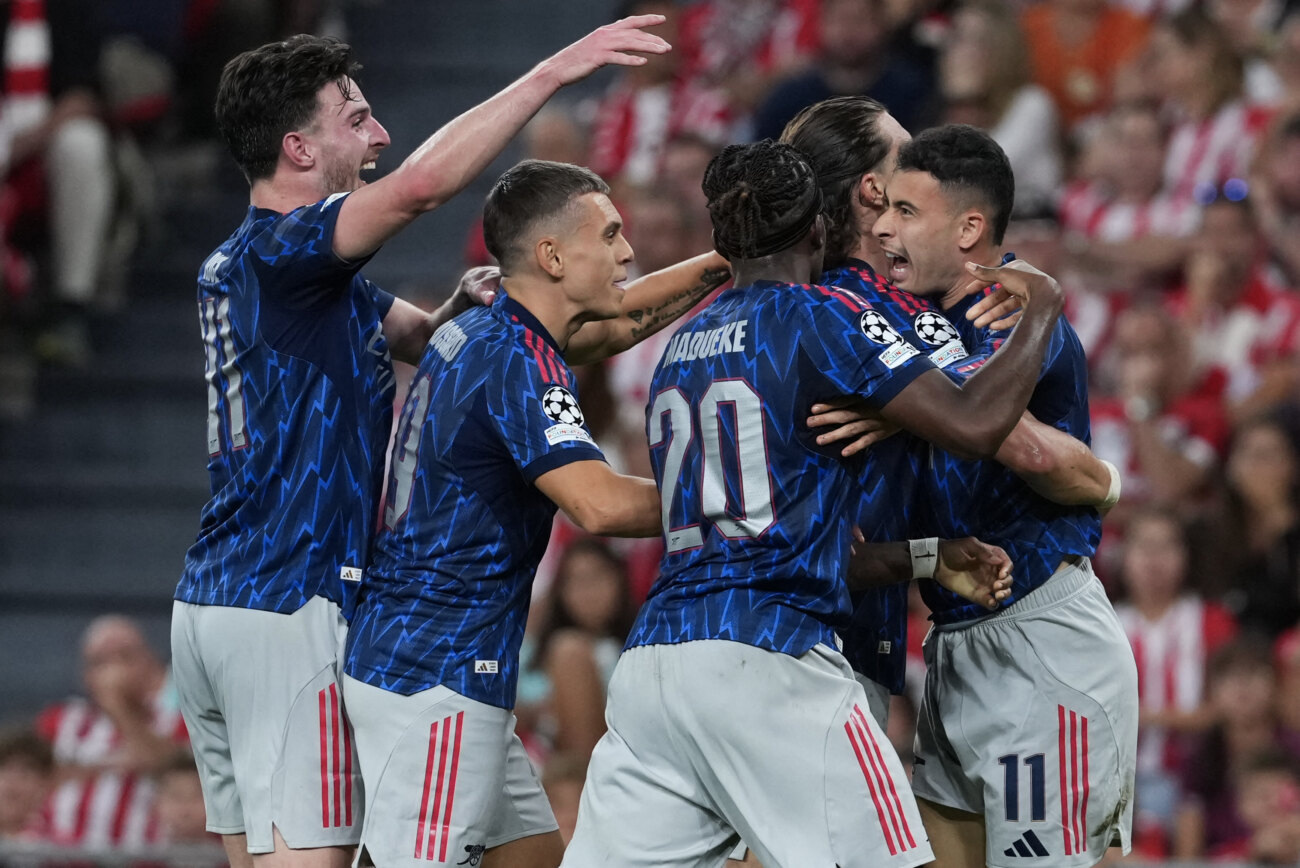 El Arsenal arranca su temporada de Champions con victoria ante Athletic de Bilbao