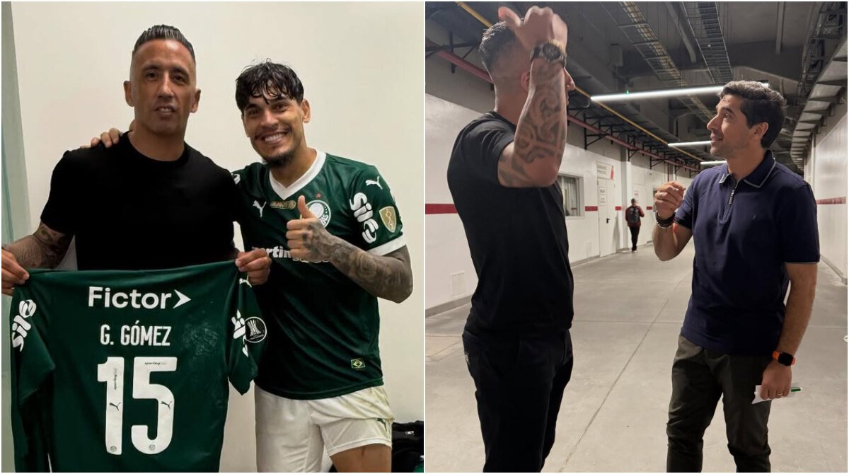 Lucas Barrios marcó presencia en el Monumental y se llevó un gran regalo de Gómez