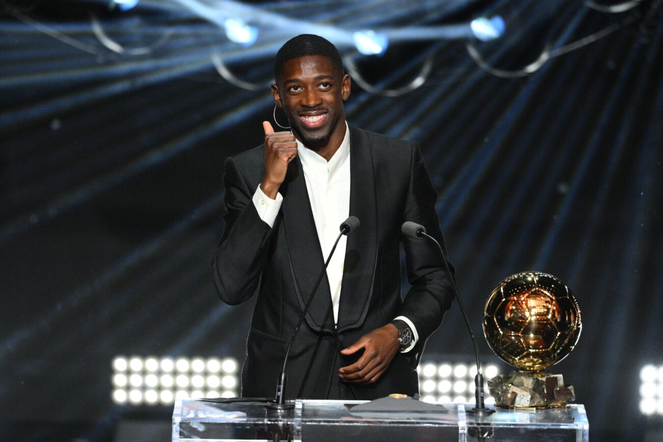 ¡Ousmane Dembélé se lleva el Balón de Oro y es el mejor jugador del mundo!