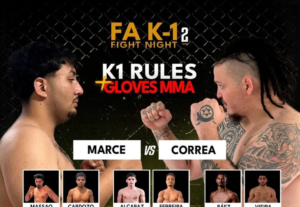 ¡Peleadores paraguayos y brasileños, frente a frente, en evento profesional!