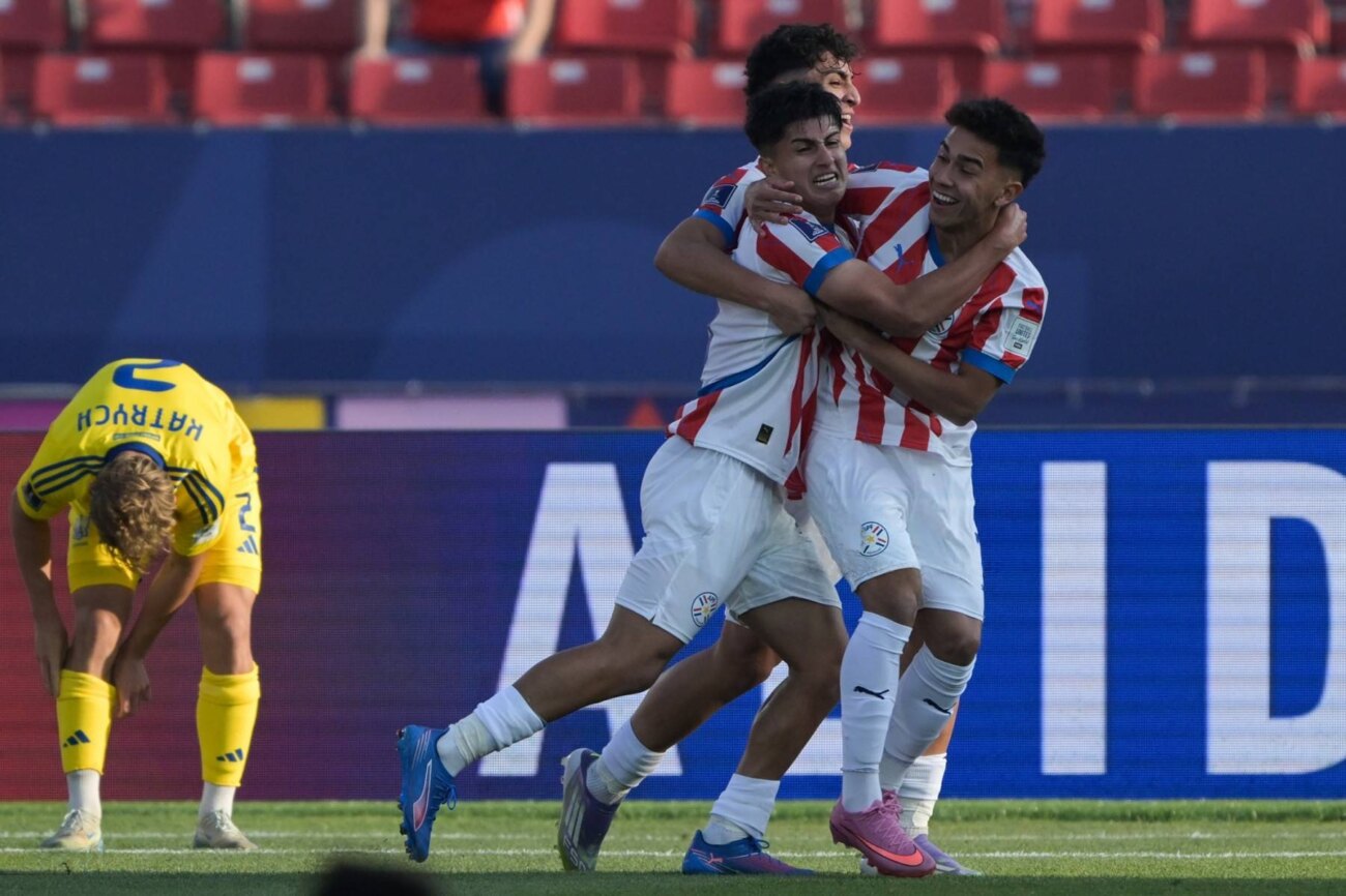¡A octavos de final! Paraguay pierde el invicto ante Ucrania pero igual avanza