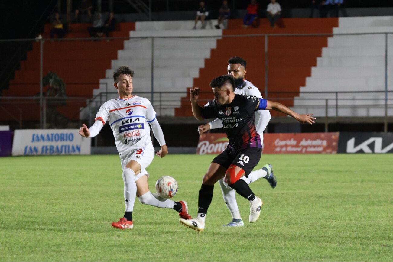 General Caballero y Nacional se frenan con un empate perjudicial para ambos