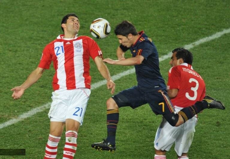 La curiosa anécdota que contó David Villa sobre el duelo ante Paraguay en el Mundial 2010