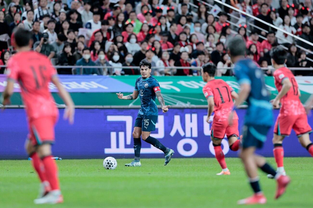 Paraguay desaprueba su examen ante Corea del Sur en Seúl